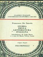 Storia della letteratura italiana. volume doppio