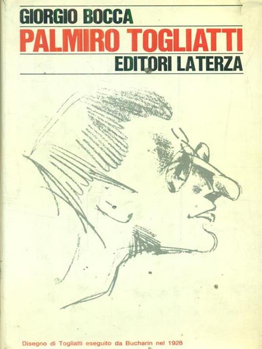 Palmiro Togliatti - Giorgio Bocca - copertina