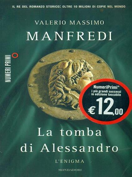 La tomba di Alessandro - Valerio Massimo Manfredi - copertina