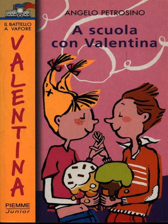 A scuola con Valentina - Angelo Petrosino - copertina