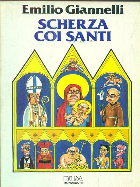 Scherza coi santi - Emilio Giannelli - copertina