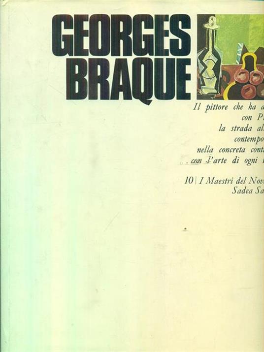 Georges Braque - Lara Vinca Masini - copertina