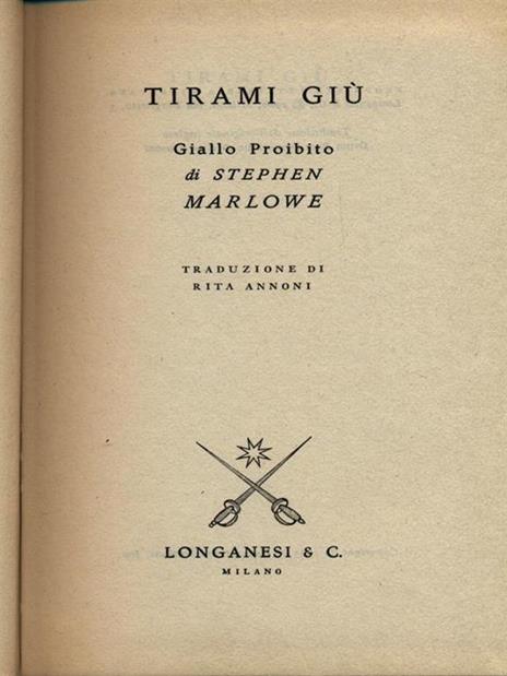 Tirami giù - Stephen Marlowe - 3