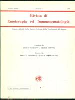 Rivista di emoterapia ed immunoematologia 1 / 1985