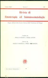 Rivista di emoterapia ed immunoematologia 1 / 1985 - 5