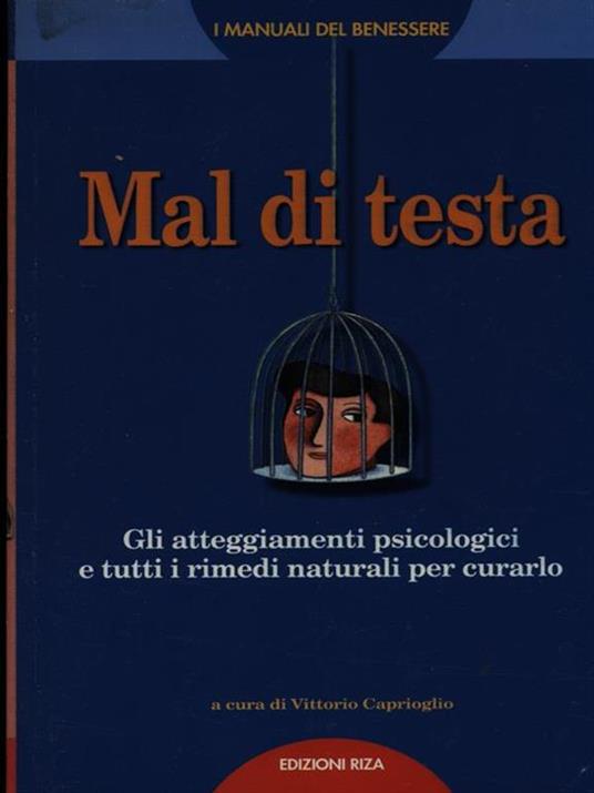 Mal di testa - Vittorio Caprioglio - copertina