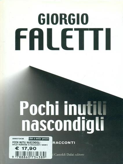 Pochi inutili nascondigli - Giorgio Faletti - copertina