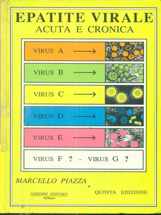 Epatite virale acuta e cronica - Marco Piazza - copertina