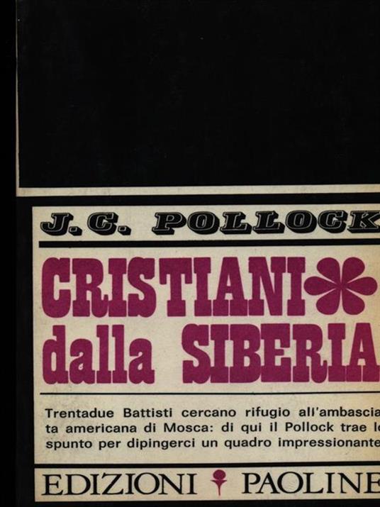 Cristiani dalla Siberia - Jack Pollock - copertina