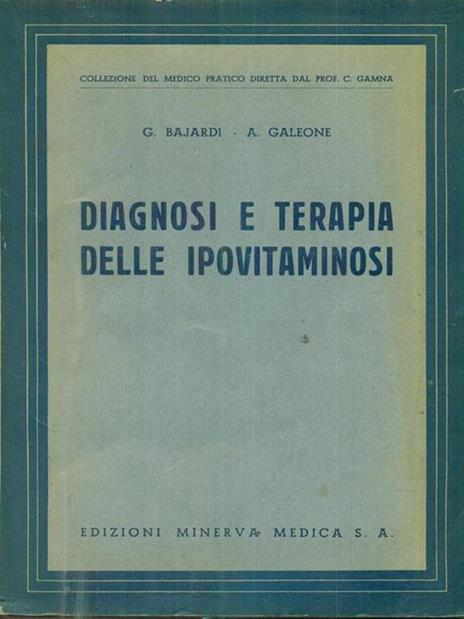 Diagnosi e terapia delle ipovitaminosi - Luciano Bajardi - copertina