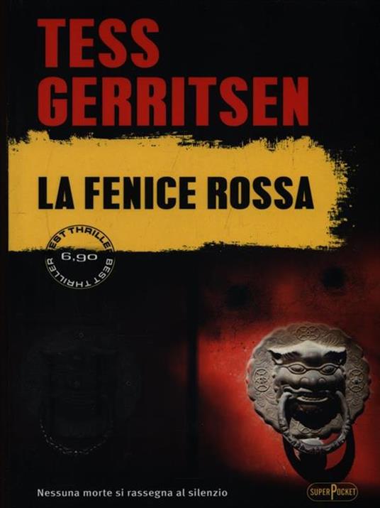 La fenice rossa - Tess Gerritsen - copertina