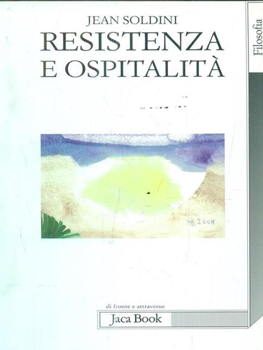 Resistenza e ospitalità - Jean Soldini - copertina