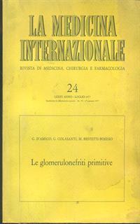 La medicina internazionale 24 / Luglio 1977 Le glomerulonefriti primitive - 5