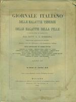 Giornale italiano delle malattie veneree e delle malattie della pelle anno IV volume II