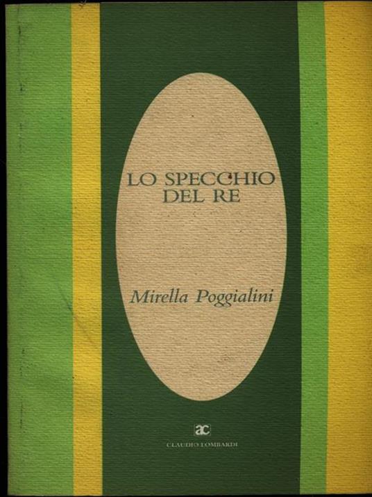 Lo specchio del re - Mirella Poggialini - copertina