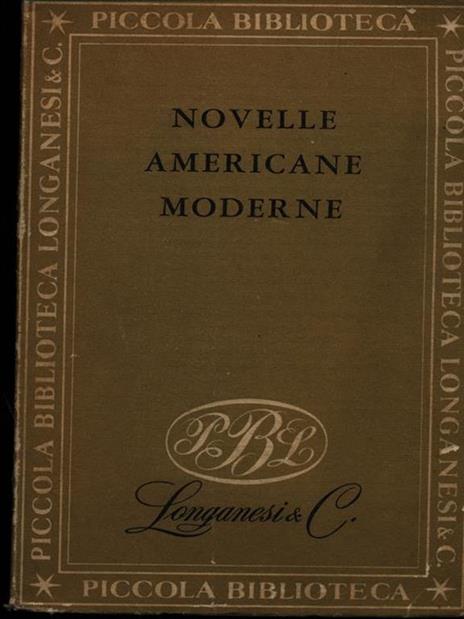 Novelle americane moderne - copertina