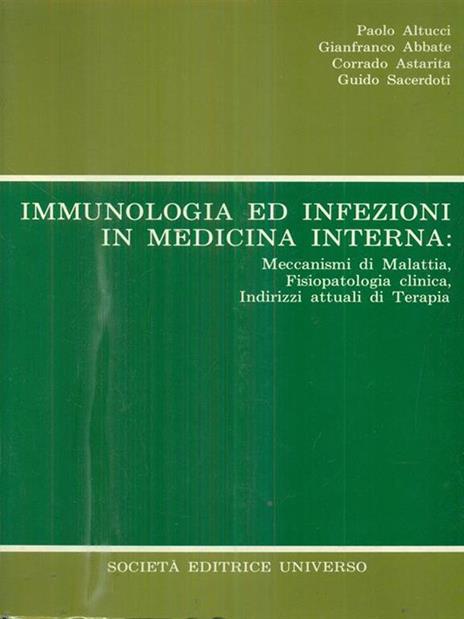 immunologia ed infezioni in medicina interna - copertina