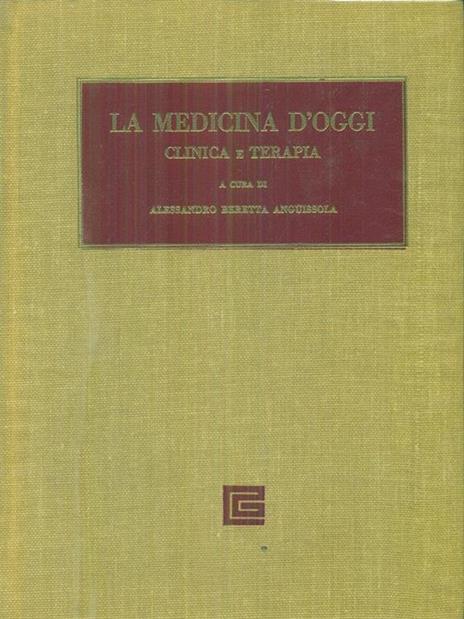 La medicina d'oggi 6vv - copertina