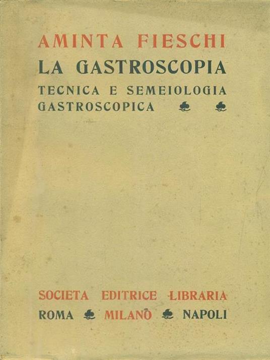 La gastroscopia - Aminta Fieschi - copertina