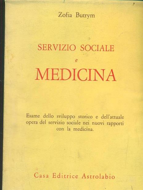 Servizio sociale e medicina - Zofia Butrym - 4