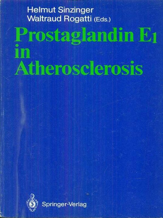 Prostaglanin E1 in Atherosclerosis - 3