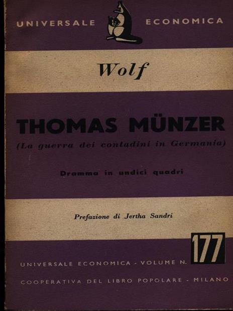 Thomas Munzer - Friedrich A. Wolf - 3
