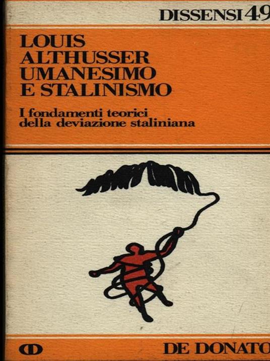 Umanesimo e stalinismo - Louis Althusser - copertina