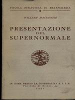 Presentazione del supernormale