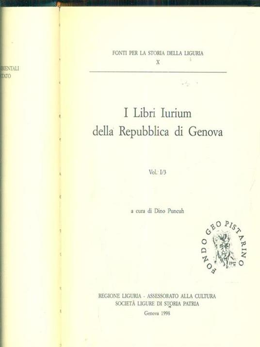 I libri Iurium della repubblica di genova vol I/3 - Dino Puncuh - 4