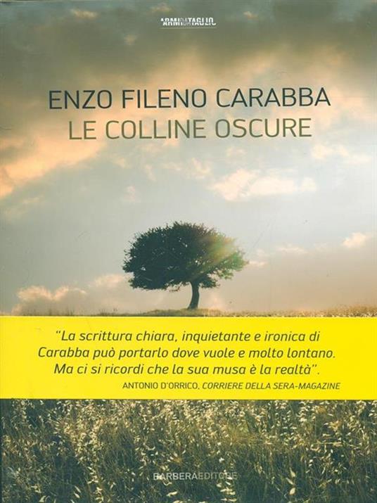 Le colline oscure - Enzo Fileno Carabba - copertina
