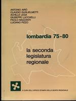 Lombardia 75-80. La seconda legislatura regionale