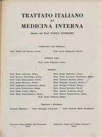 Trattato italiano di medicina interna vol. 1 Malattie del sistema nervoso