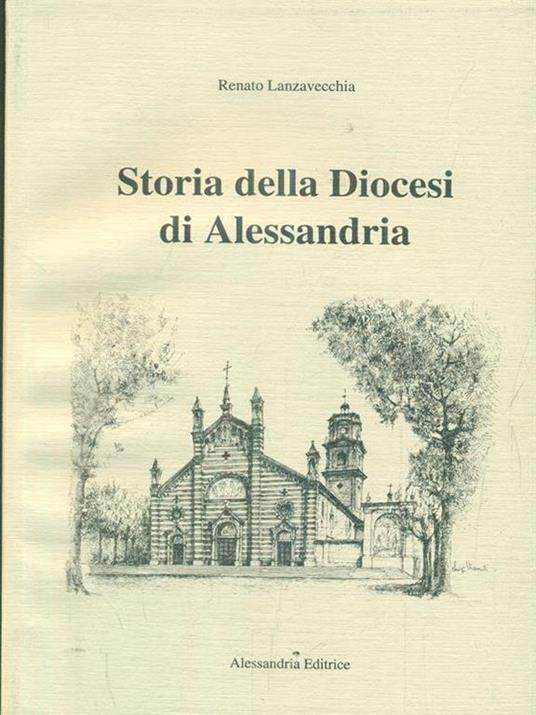 Storia della Diocesi di Alessandria - Renato Lanzavecchia - copertina