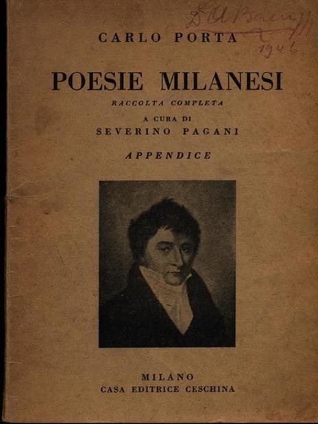 Poesie milanesi - Carlo Porta - 3