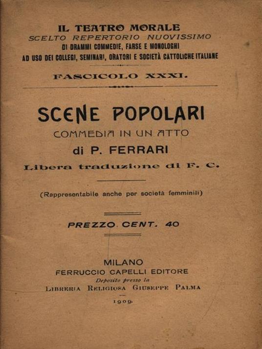 Scene Popolari - P. Luigi Ferrari - 3