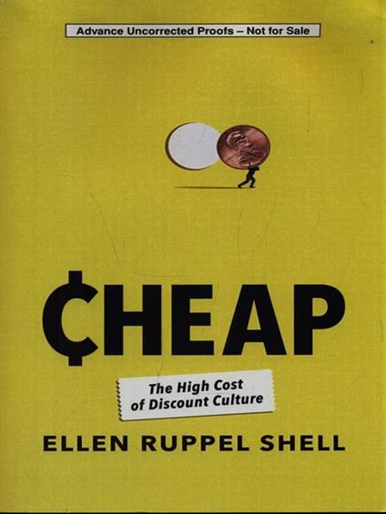 Cheap - Ellen Ruppel Shell - copertina