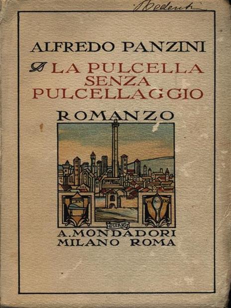 La pulcella senza pulcellaggio - Alfredo Panzini - copertina