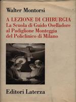 A lezione di chirurgia