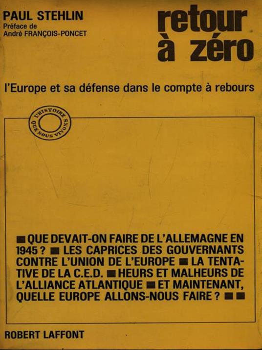 Retour a zero - Paul Stehlin - 4