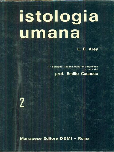 Istologia umana 2 - copertina