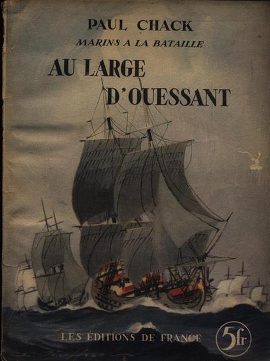 Au large d'ouessant - Paul Chack - copertina