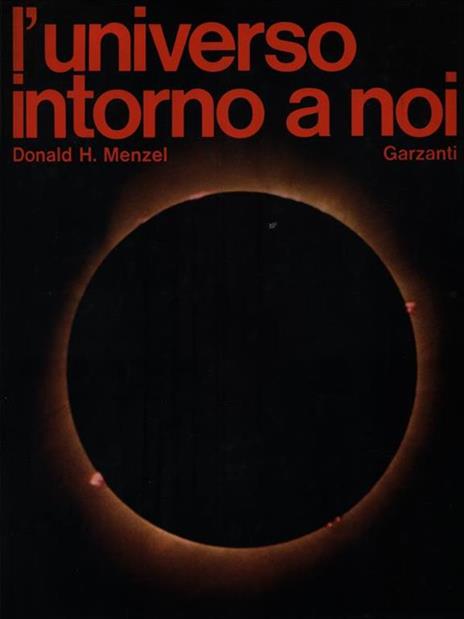 L' universo intorno a noi - Donald H. Menzel - copertina