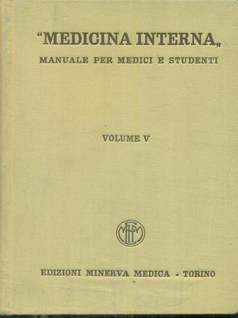 Medicina interna vol V - Angelo Ceconi - 3