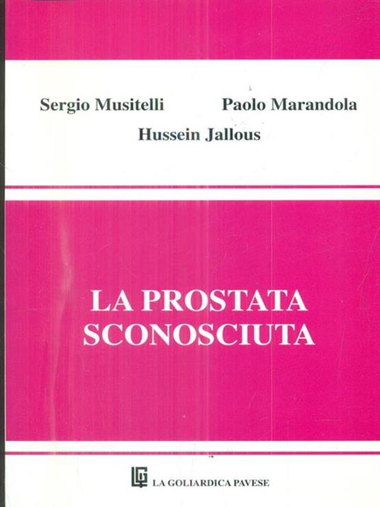 La prostata sconosciuta - copertina