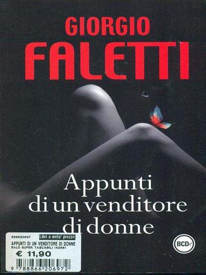 Appunti di un venditore di donne - Giorgio Faletti - copertina
