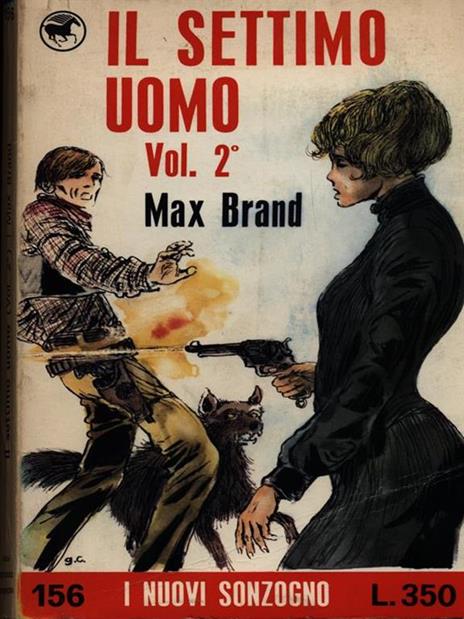 Il settimo uomo vol. 2 - Max Brand - copertina
