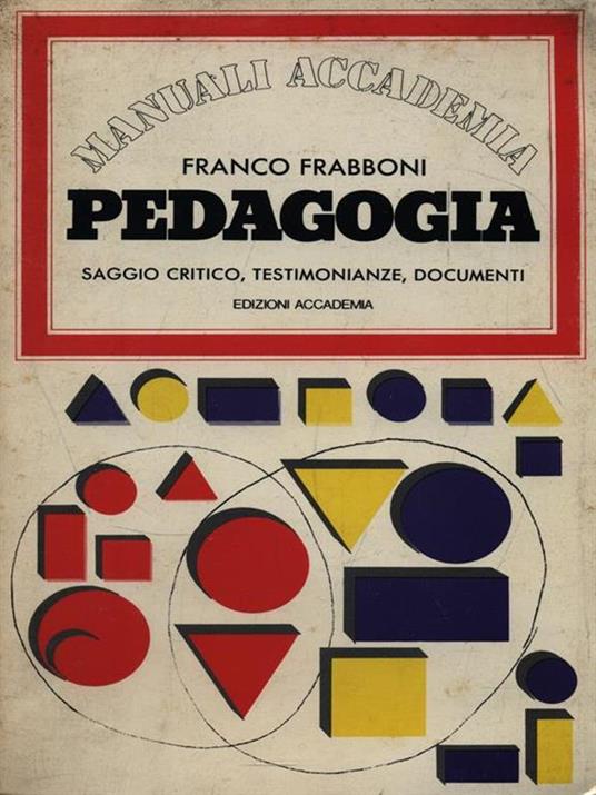 Pedagogia - Franco Frabboni - 3