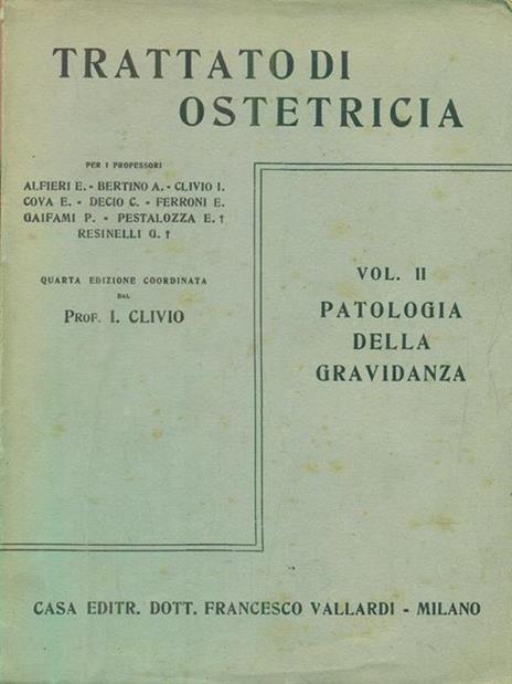 trattato di ostetricia vol II - I. Clivio - 2