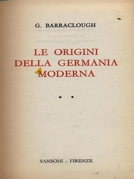 Origini della Germania moderna - Geoffrey Barraclough - 3