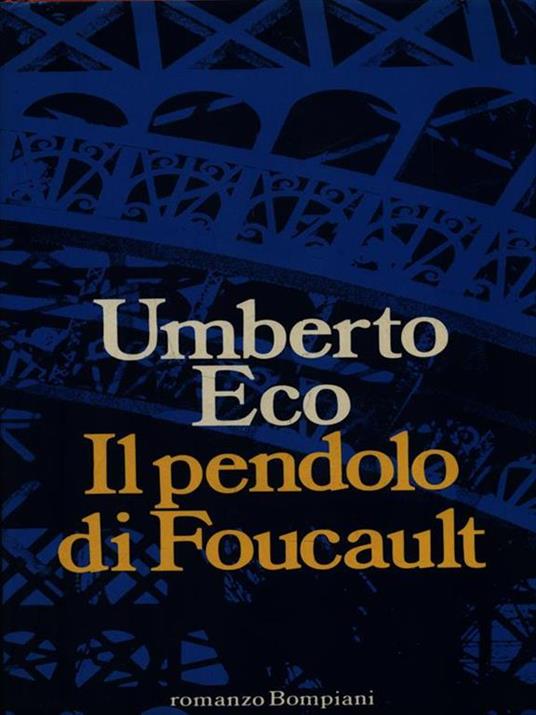 Il pendolo di Foucault - Umberto Eco - copertina